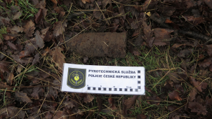 Sedmapadesátiletý muž našel v Lipině dělostřelecký granát