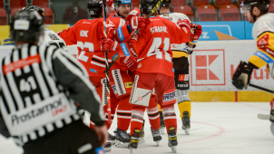 Hokejisté HC Olomouc vyhráli v Českých Budějovicích