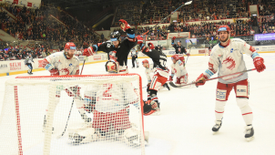 Hokejisté HC Olomouc zvítězili nad Třincem