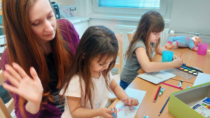 Ukrajinským dětem se v Olomouci líbí