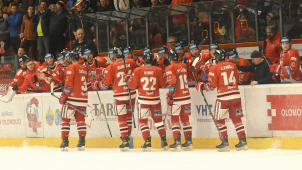 Hokejisté HC Olomouc doma s Vítkovicemi padli