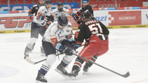 Hokejisté HC Olomouc na Kometě prohráli