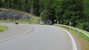 Motorkář zemřel po nehodě pod Červenohorským sedlem