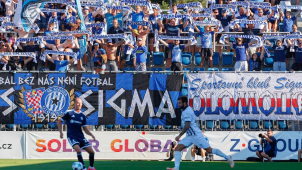 Fotbalisté SK Sigma Olomouc zápas na Slovácku zvládli