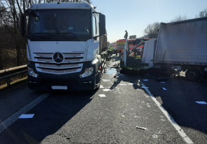 Nehoda na D35 uzavřela směr na Mohelnici