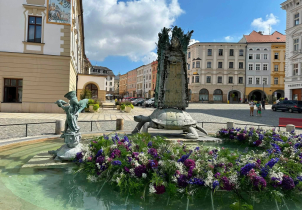 Arionova kašna opět rozkvetla