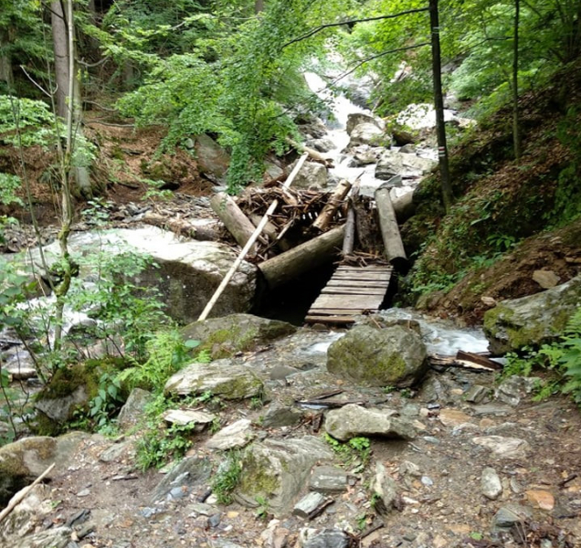 Rešovské vodopády jsou kvůli povodním neprůchodné