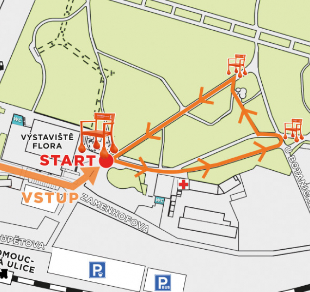 Srdeční procházky jsou do regionu, začíná se v Olomouci