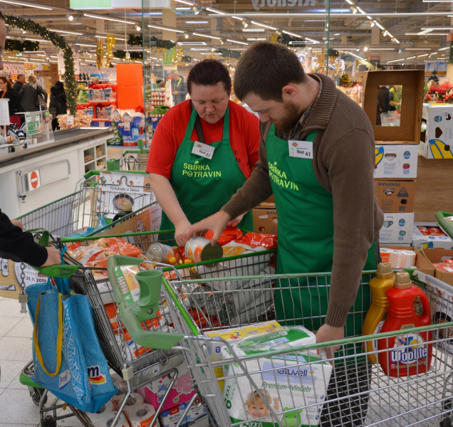 V kraji opět proběhne potravinová sbírka, v sobotu 21. listopadu