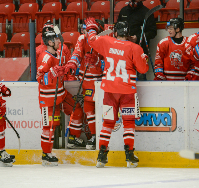 Hokejisté HC Olomouc porazili v prodloužení Kometu