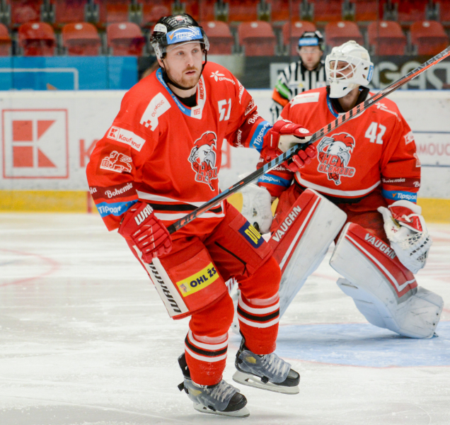 Hokejisté HC Olomouc ve Vítkovicích prohráli