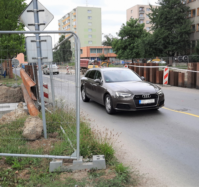Stavba průtahu Přerovem pokračuje! Probíhají zemní práce