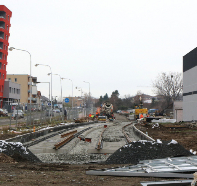 Stavba tramvajové trati v lednu uzavře křižovatku u Billy