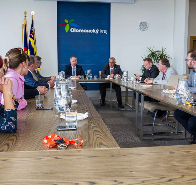 Ministr školství Petr Gazdík v Olomouci