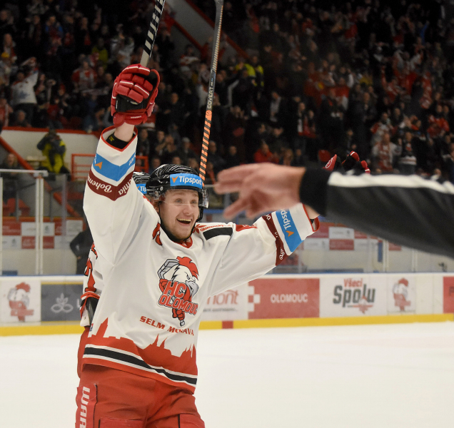 Hokejisté HC Olomouc prohráli po prodloužení