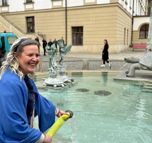 Olomouc ožívá, do kašen se po zimě vrací voda