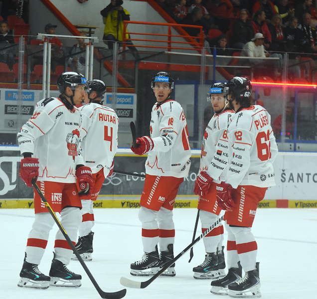 Hokejisté HC Olomouc zvítězili v Kladně