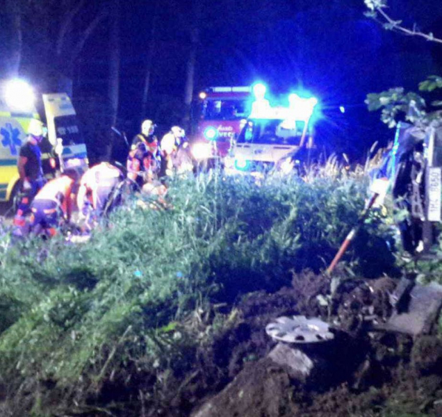 U Bukové došlo v noci k tragické nehodě