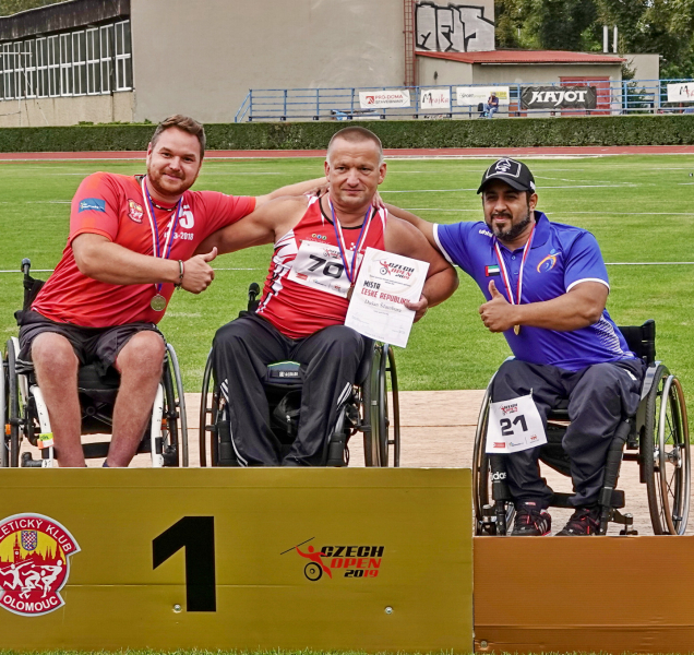 Olomoučí atleti vezou z MČR postižených 22 medailí