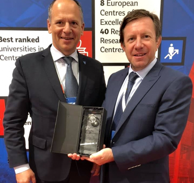 Univerzita získala prestižní cenu za internacionalizaci