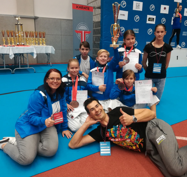 Olomoučtí karatisté sbírali medaile