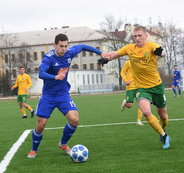 Sigma B vyhrála, Baďura dal dva góly