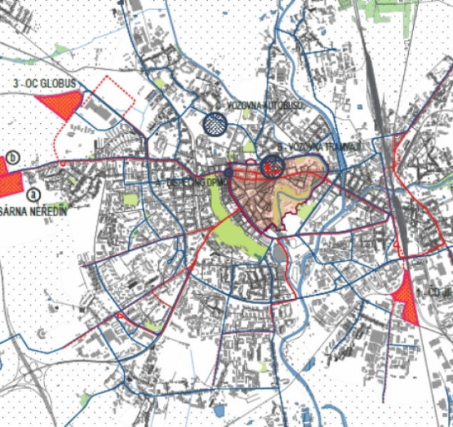 Nová vozovna olomoucké MHD bude možná v Neředíně