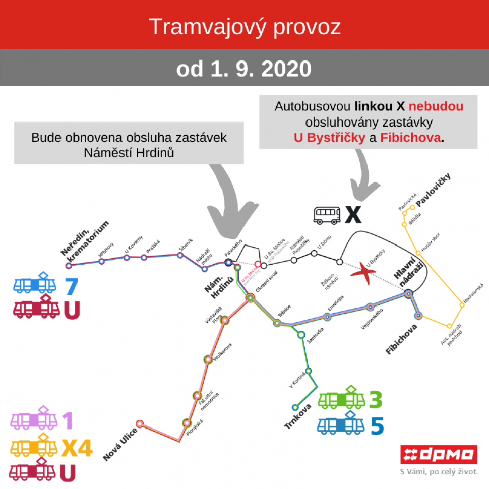 Konec prázdninového provozu MHD v Olomouci