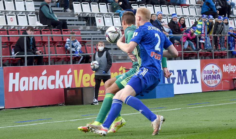 Fotbalisté SK Sigma na Slavii těsně prohráli