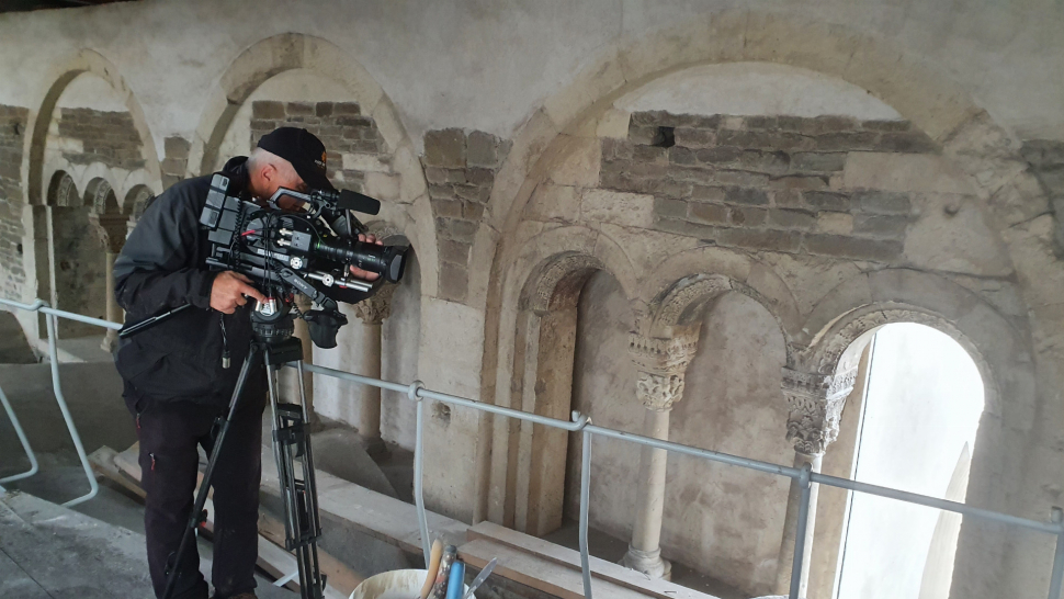 Ve Zdíkově paláci probíhá natáčení dokumentu o biskupu Zdíkovi