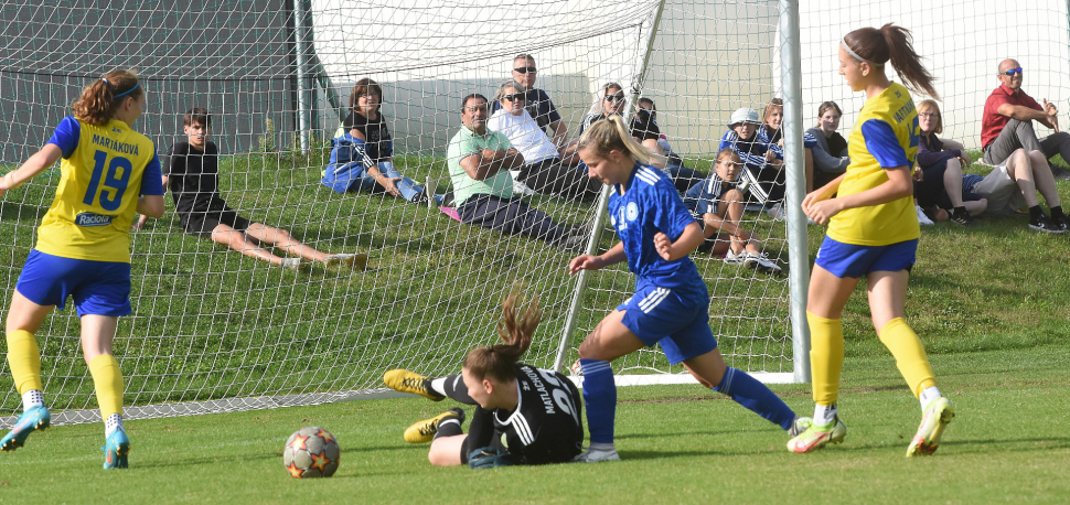 Fotbalistky SK Sigma byly v Praze poraženy