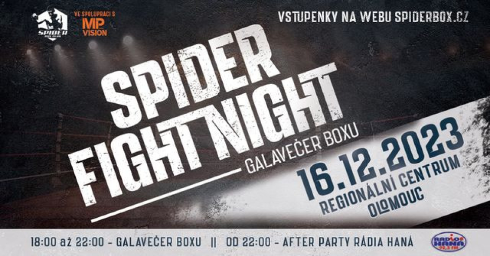 Spider fight night opanuje sál RCO