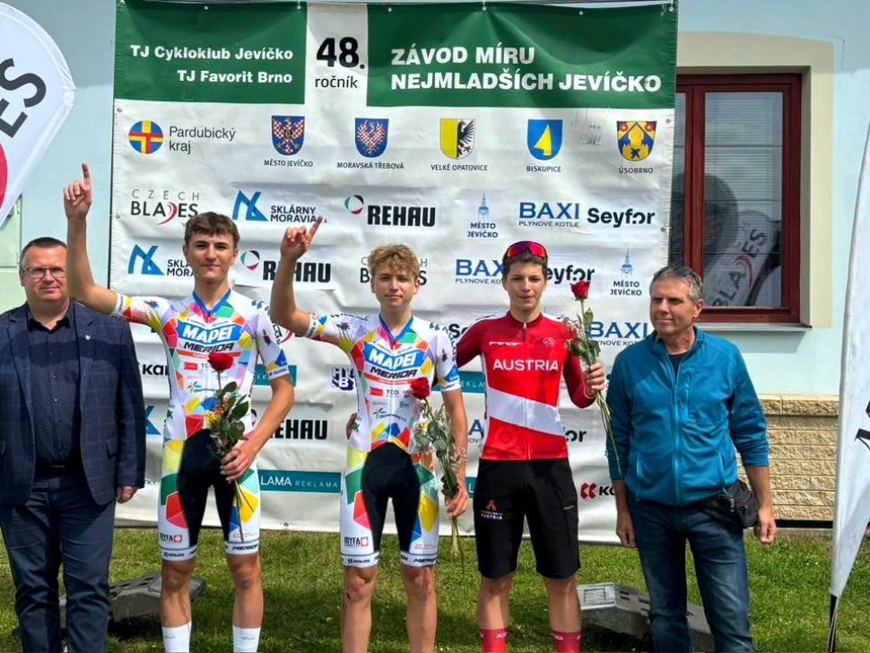 Kadeti Mapei Merida Kaňkovský vyjeli medaile