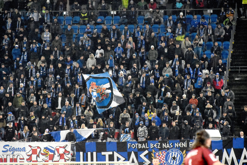 Fotbalisté SK Sigma prohráli těsně se Spartou