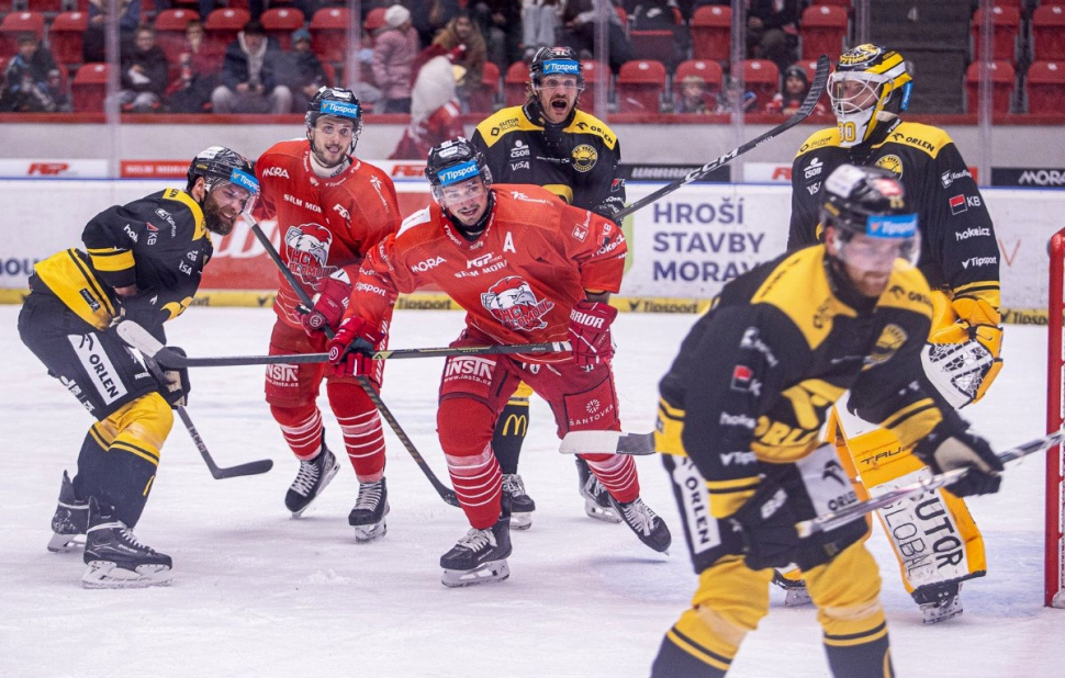 Hokejisté HC Olomouc zlomili Litvínov v prodloužení