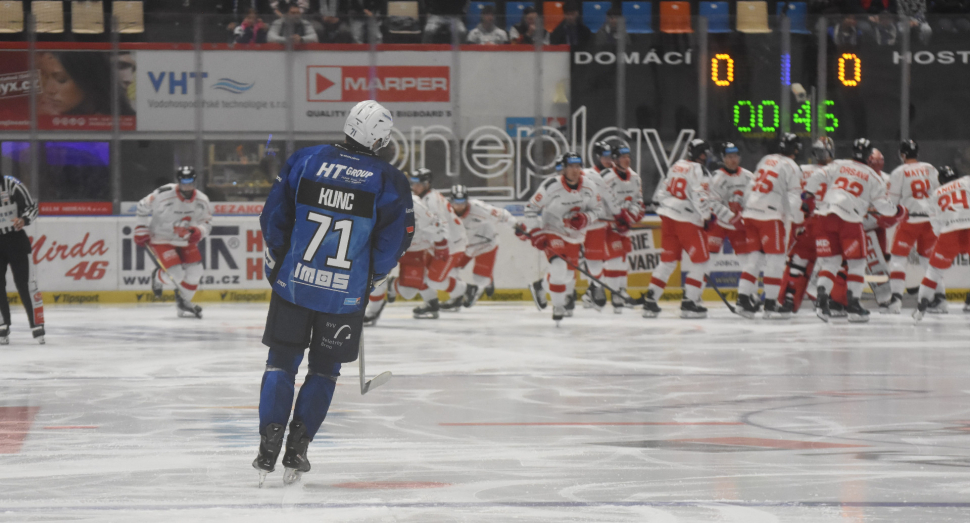 Hokejisté HC Olomouc nestačili na Kometu