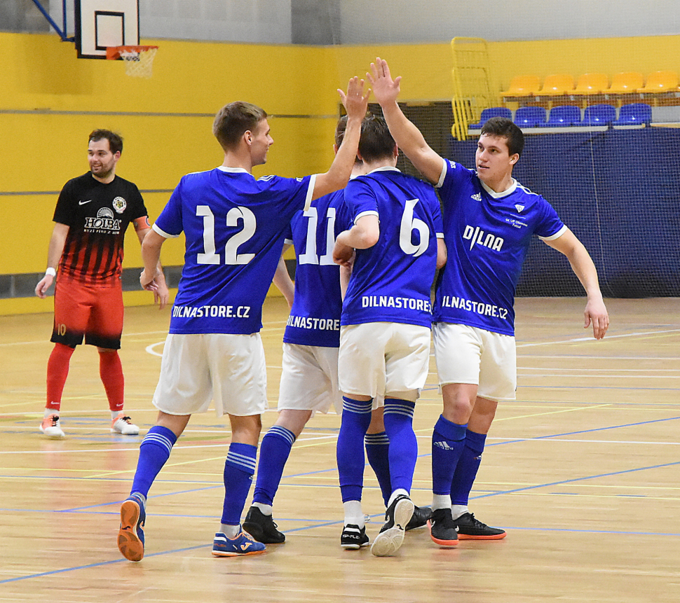 Futsalisté SK UP Olomouc zvítězili nad Jeseníkem